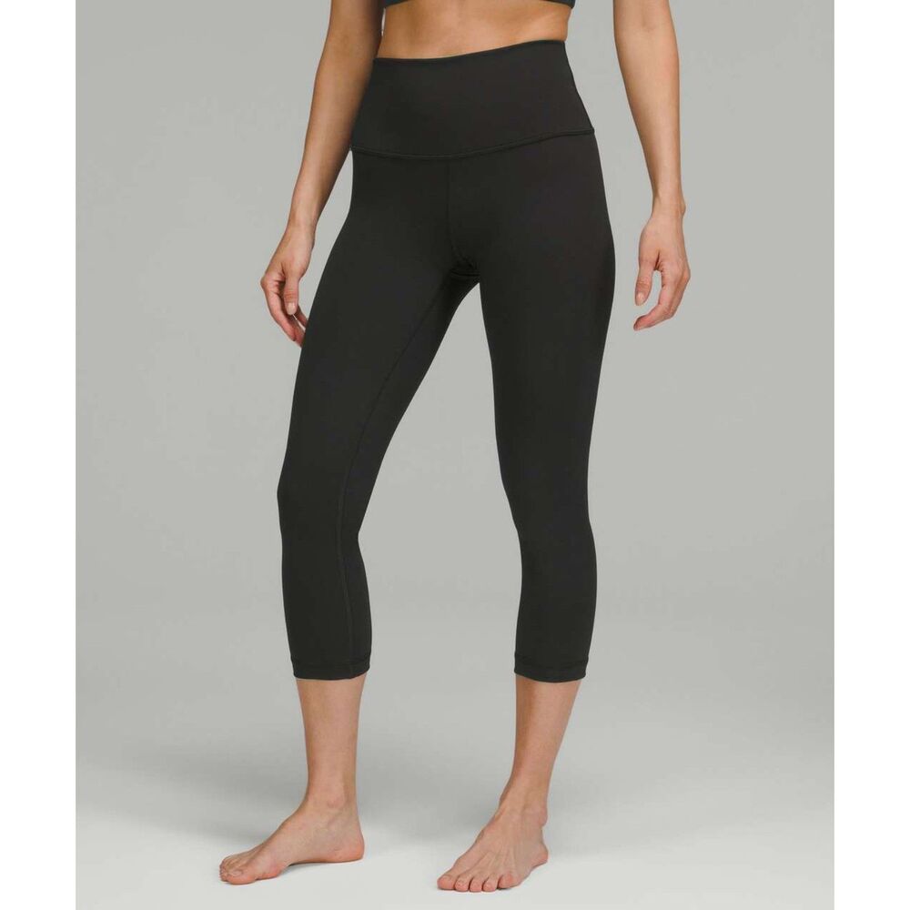 Lululemon Wunder Under High-Rise Crop 21" *Full-On Luxtreme Size 6